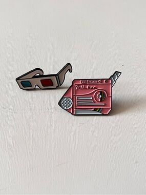 Pop Culture Enamel Pin Lot